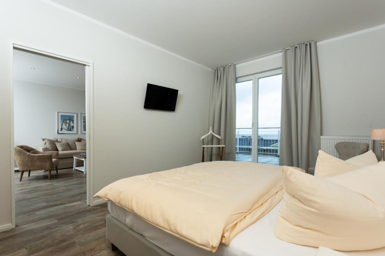 Apartament Strandnahe Fewos Mit Meerblick Und Dachterrasse, Residenz Bel Vital - Kategorie E Binz Pokój zdjęcie